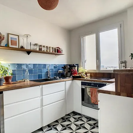 Cosy With A Magnificent View 10 Min From Paris Exhibition Centre Апартаменты *